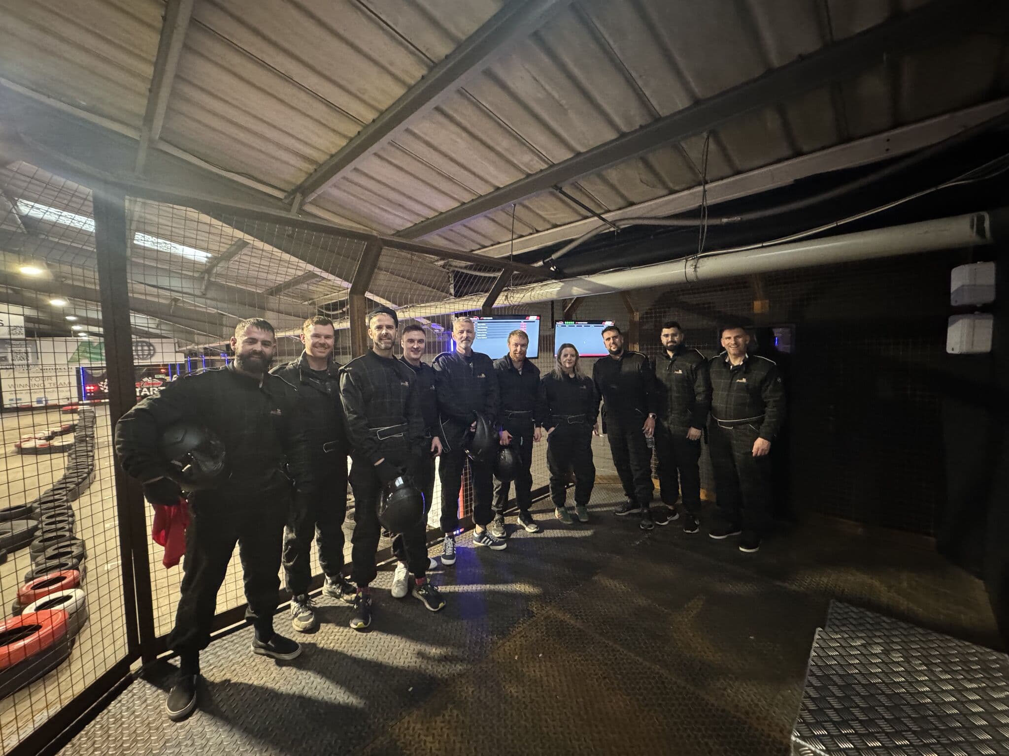 Aberdeen Team Celebrates with Annual Go-Karting Competition